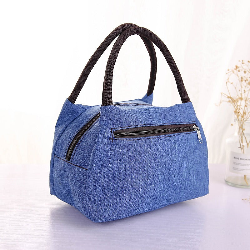 New Oxford Cloth Portable Bag Portable Folding Portable Lunch Box Bag Lunch Bag Thermal Insulation Bag Picnic Bag - V.I.P Digital Presence