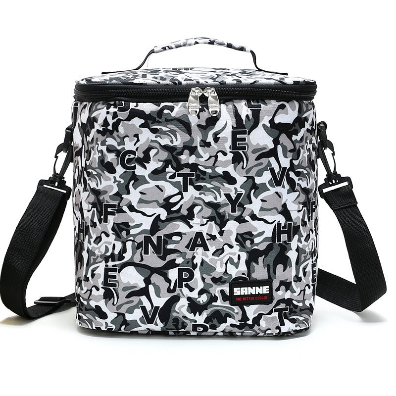 New thermal insulation bag outdoor large capacity picnic ice bag Oxford cloth portable lunch bag PVC - V.I.P Digital Presence