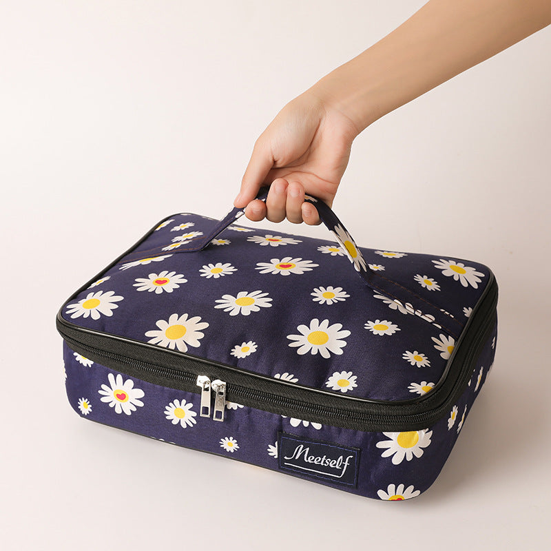 New Type Portable Aluminum Foil Thickened Bento Bag Students Carry Lunch Box Bag, Thermal Insulation, Lunch Picnic Bag - V.I.P Digital Presence