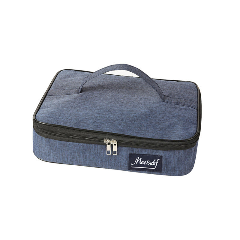 New Type Portable Aluminum Foil Thickened Bento Bag Students Carry Lunch Box Bag, Thermal Insulation, Lunch Picnic Bag - V.I.P Digital Presence