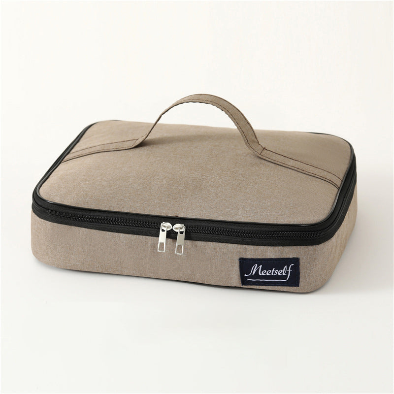 New Type Portable Aluminum Foil Thickened Bento Bag Students Carry Lunch Box Bag, Thermal Insulation, Lunch Picnic Bag - V.I.P Digital Presence