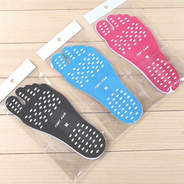 Non-slip Seaside Beach Shoes equipped with anti-skid shoes Beach socks Pad Feet Sticker Insoles Flexible Beach Feet - V.I.P Digital Presence
