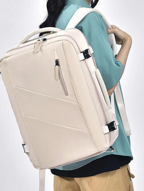 Oxford Cloth Adjustable Straps Backpack Bag - V.I.P Digital Presence