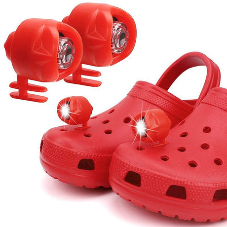 Plastic Rechargeable Headlights for Croc Hole Shoe Light Camping Footstep Shoe Light - V.I.P Digital Presence