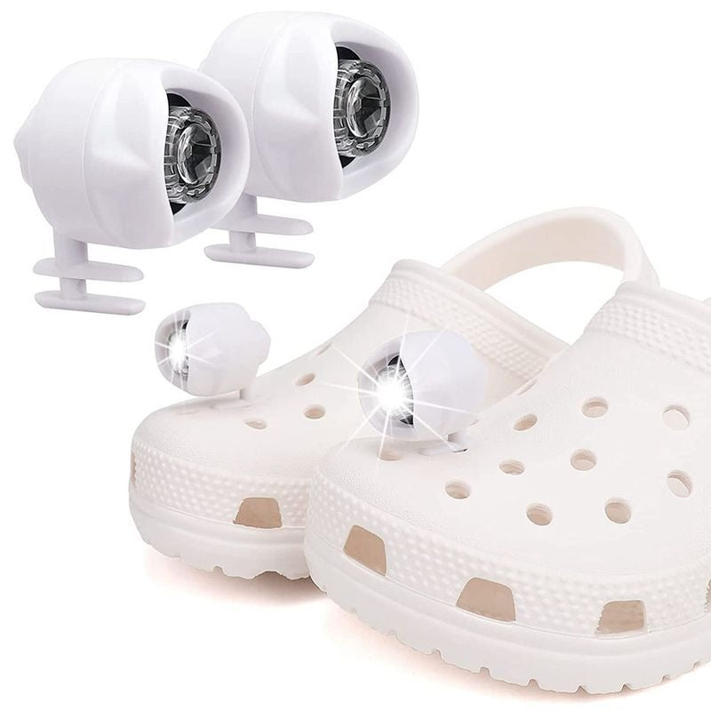 Plastic Rechargeable Headlights for Croc Hole Shoe Light Camping Footstep Shoe Light - V.I.P Digital Presence