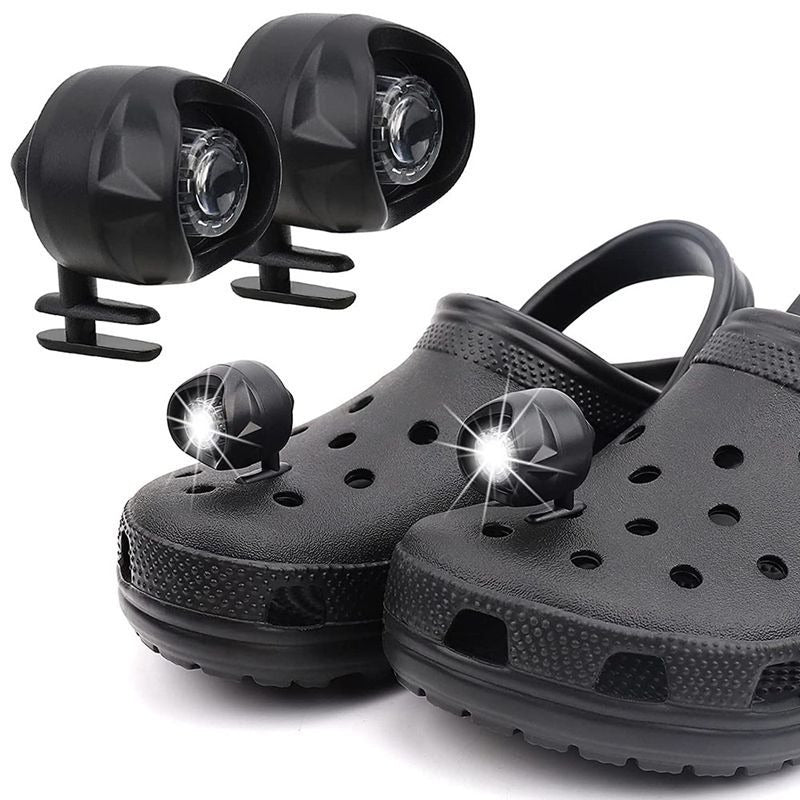 Plastic Rechargeable Headlights for Croc Hole Shoe Light Camping Footstep Shoe Light - V.I.P Digital Presence