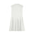 Pleated Round Neck Sleeveless Mini Dress - V.I.P Digital Presence