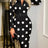 Printed Notched Long Sleeve Wrap Dress - V.I.P Digital Presence