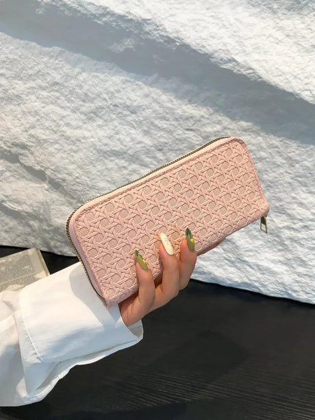 PU Leather Solid Color Wallet - V.I.P Digital Presence
