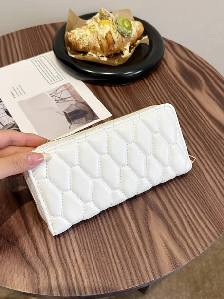 PU Leather Solid Color Wallet - V.I.P Digital Presence