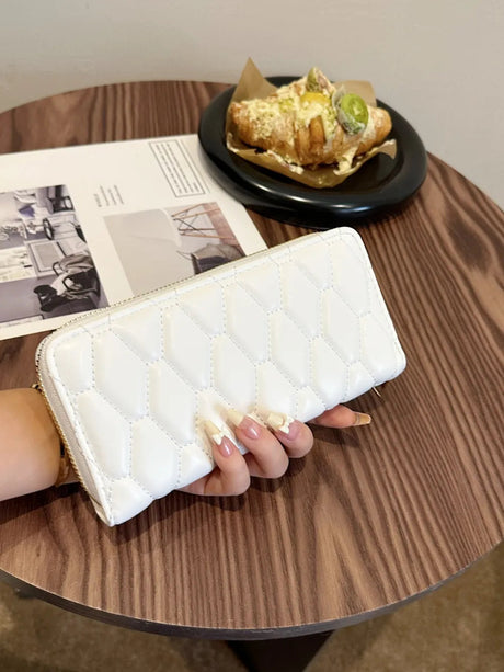 PU Leather Solid Color Wallet - V.I.P Digital Presence