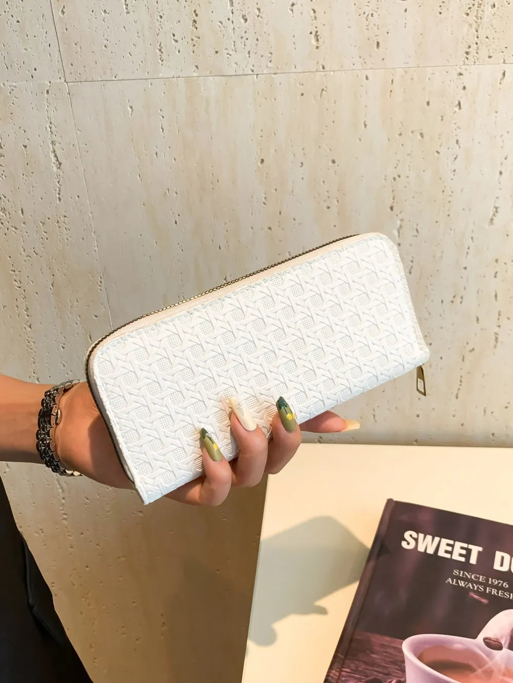PU Leather Solid Color Wallet - V.I.P Digital Presence