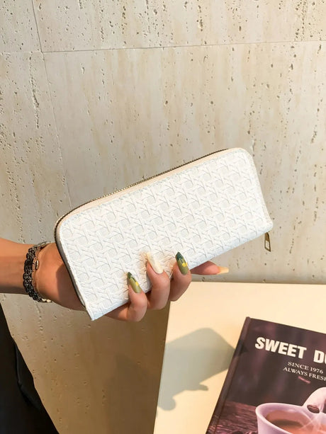 PU Leather Solid Color Wallet - V.I.P Digital Presence