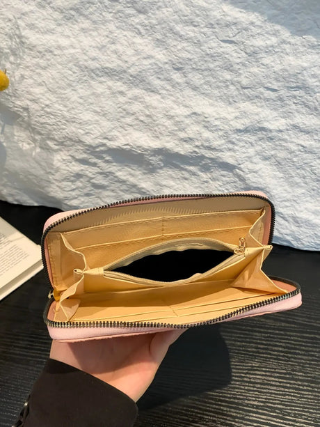 PU Leather Solid Color Wallet - V.I.P Digital Presence