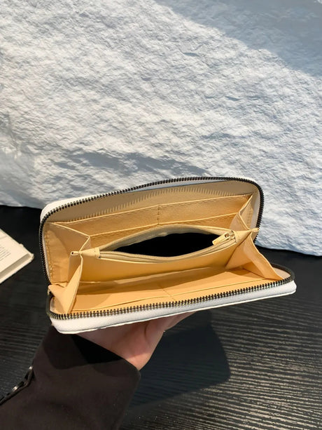 PU Leather Solid Color Wallet - V.I.P Digital Presence