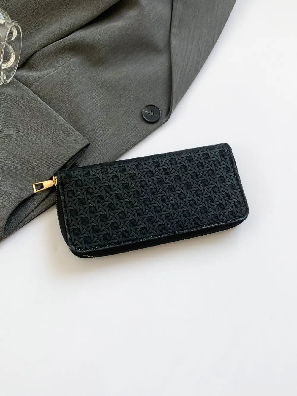 PU Leather Solid Color Wallet - V.I.P Digital Presence