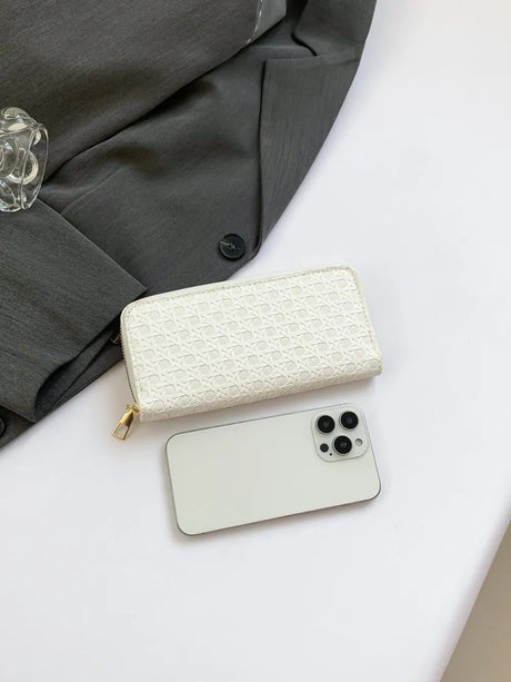 PU Leather Solid Color Wallet - V.I.P Digital Presence
