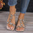 Rhinestone Butterfly Flat Sandals - V.I.P Digital Presence