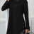 Round Neck Long Sleeve Mini Dress - V.I.P Digital Presence