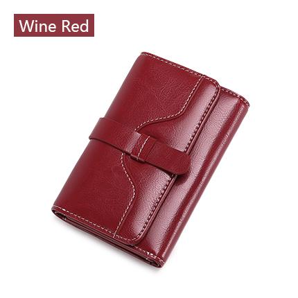 Sendefn  Wallet-female Short Women's Hasp Women Purse Split Leather With Coin Pocket Mini - V.I.P Digital Presence