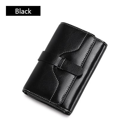 Sendefn  Wallet-female Short Women's Hasp Women Purse Split Leather With Coin Pocket Mini - V.I.P Digital Presence