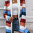 Shiny Color Block Open Front Cardigan - V.I.P Digital Presence