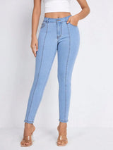 Skinny Jeans with Pockets - V.I.P Digital Presence