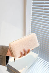 Solid Color Fluff Rectangle Wallet - V.I.P Digital Presence