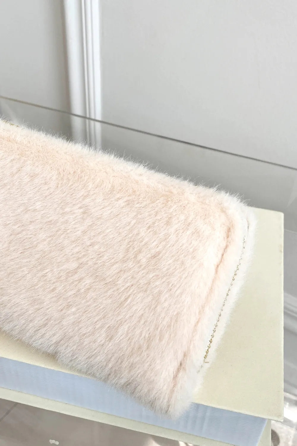 Solid Color Fluff Rectangle Wallet - V.I.P Digital Presence