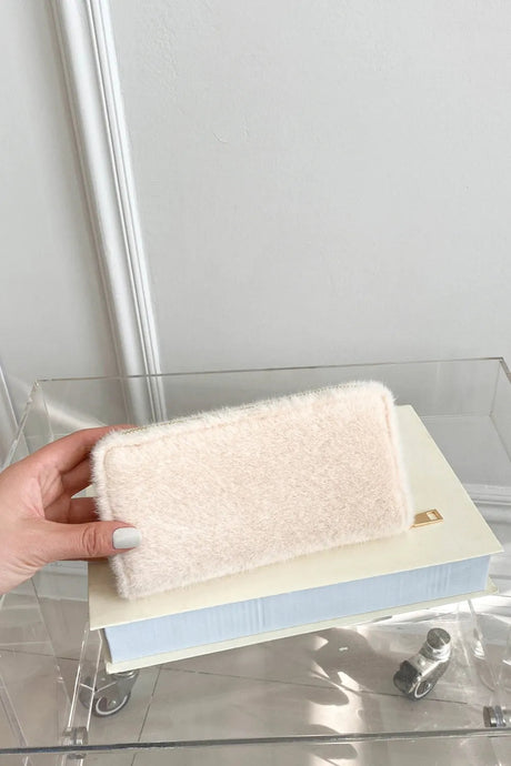Solid Color Fluff Rectangle Wallet - V.I.P Digital Presence