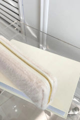 Solid Color Fluff Rectangle Wallet - V.I.P Digital Presence