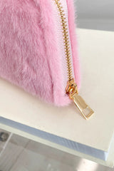 Solid Color Fluff Rectangle Wallet - V.I.P Digital Presence