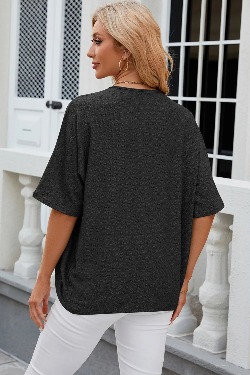 Solid color mid sleeved cardigan knitted cardigan jacket air-conditioned sweater - V.I.P Digital Presence