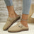 Suede Round Toe Buckle Slip-Ons - V.I.P Digital Presence