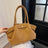 Suede tote bag for women in autumn and winter, high-end and niche design, large capacity commuting retro handbag - V.I.P Digital Presence