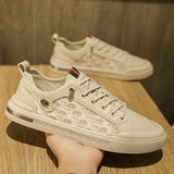 Trendy student casual sports shoes men's low cut lace up outer board shoes - V.I.P Digital Presence