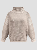 Turtleneck Long Sleeve Sweater - V.I.P Digital Presence