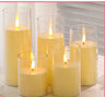 USB Rechargeable LED Pillar Candles - V.I.P Digital Presence
