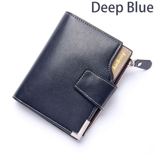 Wallet Baellerry brand Short men Wallets PU Leather male Purse Card Holder Wallet Fashion man Zipper Wallet men Coin bag - V.I.P Digital Presence