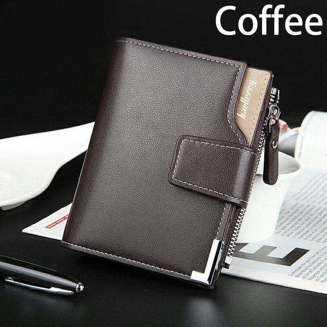 Wallet Baellerry brand Short men Wallets PU Leather male Purse Card Holder Wallet Fashion man Zipper Wallet men Coin bag - V.I.P Digital Presence