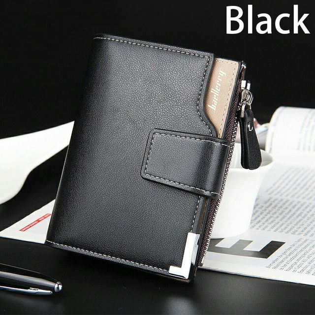 Wallet Baellerry brand Short men Wallets PU Leather male Purse Card Holder Wallet Fashion man Zipper Wallet men Coin bag - V.I.P Digital Presence
