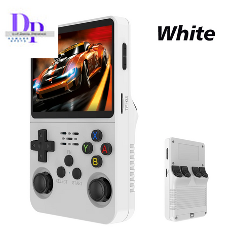 Open Source R36S Retro Handheld Game Console Linux System 3.5 Inch IPS Screen Portable Pocket Video Player 64GB Game Gift