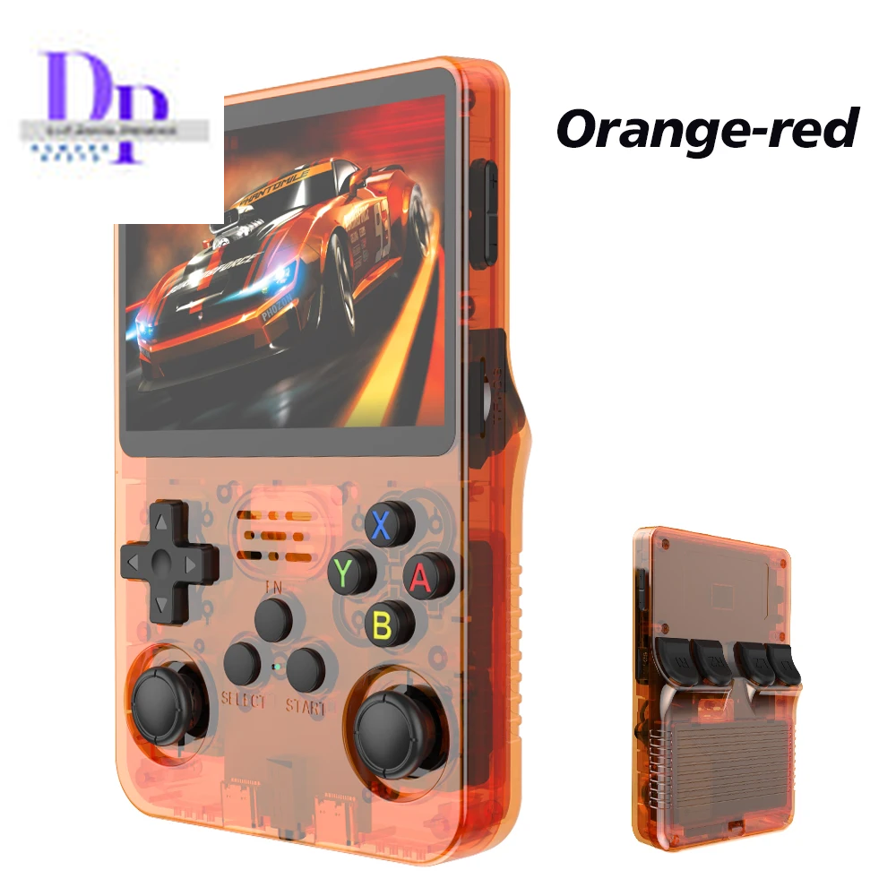 Open Source R36S Retro Handheld Game Console Linux System 3.5 Inch IPS Screen Portable Pocket Video Player 64GB Game Gift