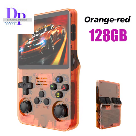 Open Source R36S Retro Handheld Game Console Linux System 3.5 Inch IPS Screen Portable Pocket Video Player 64GB Game Gift