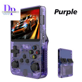 Open Source R36S Retro Handheld Game Console Linux System 3.5 Inch IPS Screen Portable Pocket Video Player 64GB Game Gift