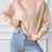 Women's autumn and winter high neck pullover sweater solid color loose casual base sweater - V.I.P Digital Presence